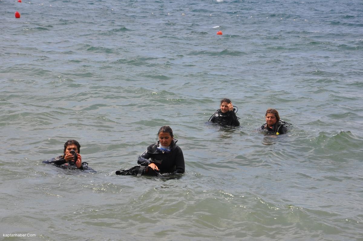 İznik Gölü&#039;ndeki bazilikada su altı arkeoloji çalışması başlatıldı